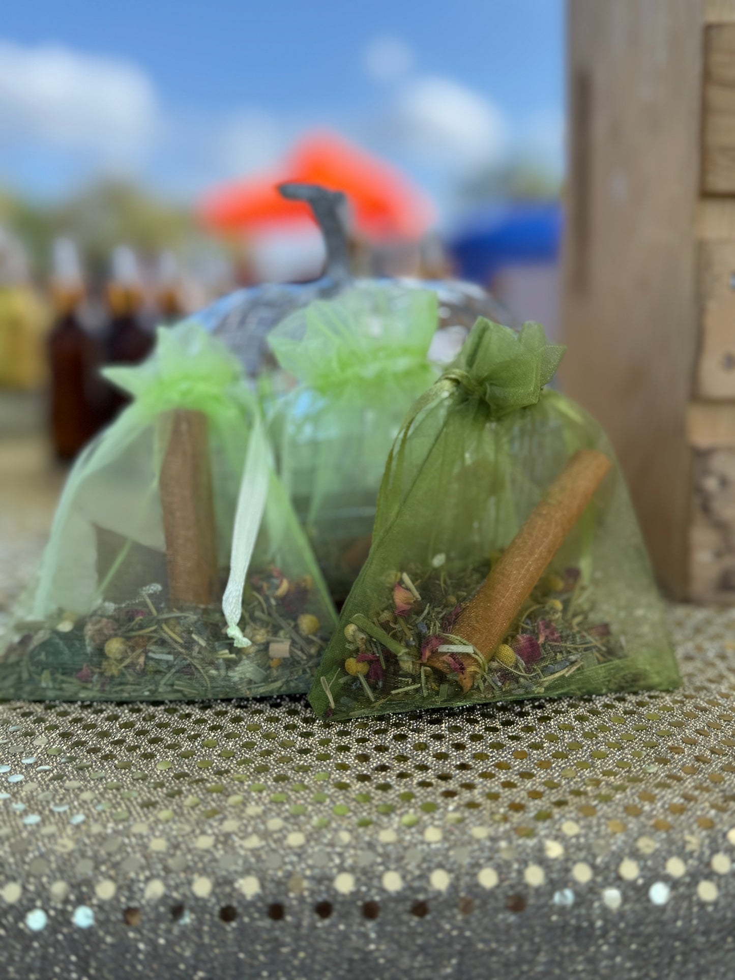Handcrafted Money Mojo Bag for attracting money, abundance, and prosperity – spiritual manifestation