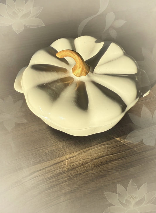 Pumpkin Lotus Candle