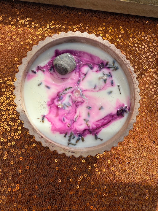 Lavender Dream Christmas Candle