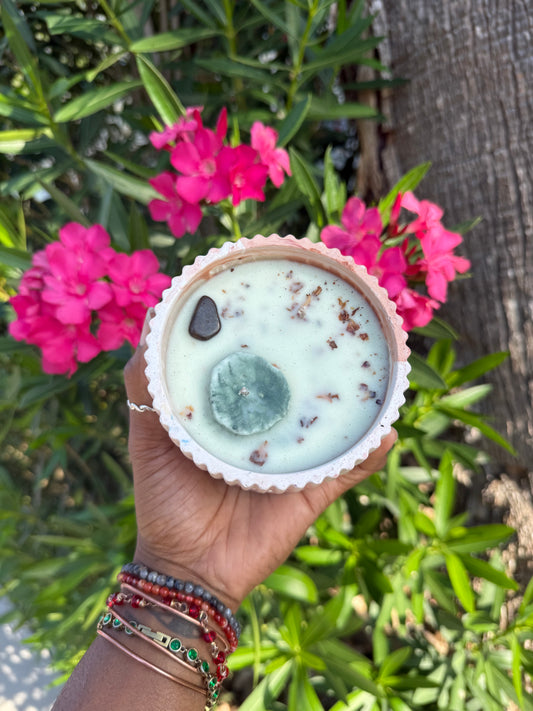 Sacred Sweetness Color changing candle