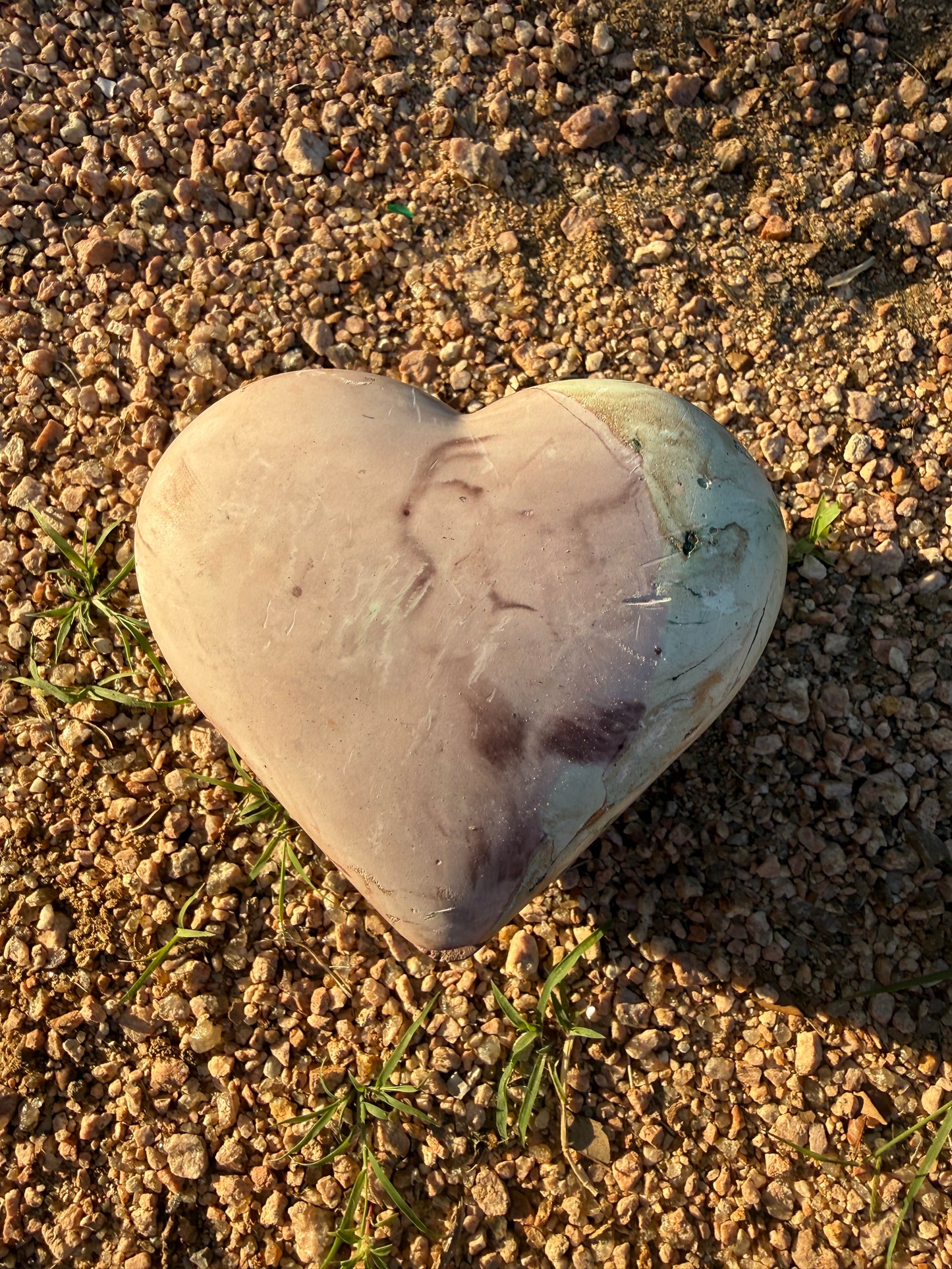 Sunlit Heart Candle