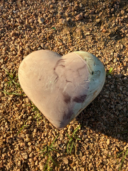 Sunlit Heart Candle
