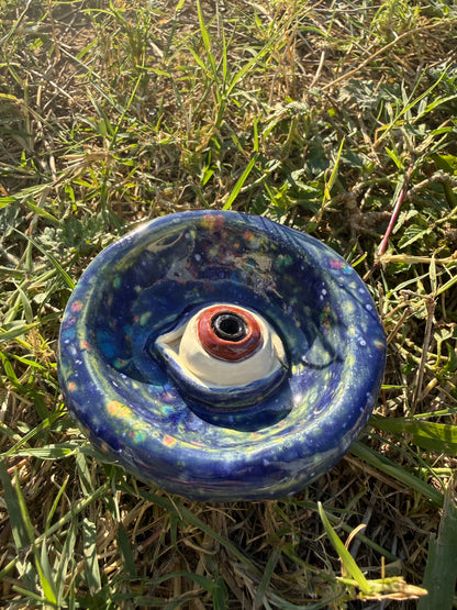 Handmade Eye Ball Incense Holder