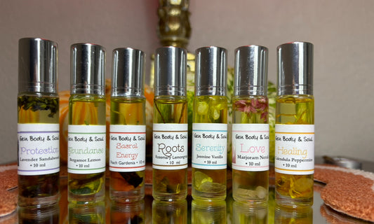 Roll On Oils- Travel Size Oils