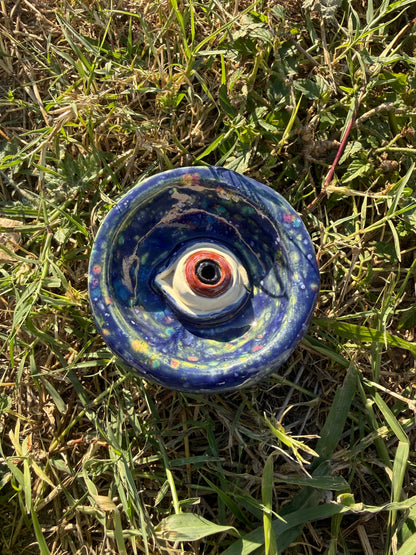 Handmade Eye Ball Incense Holder