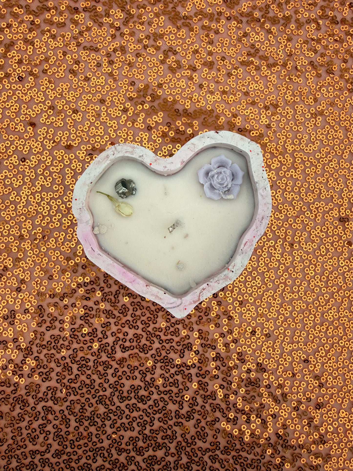 Valentine’s Candle + Body Oil Set