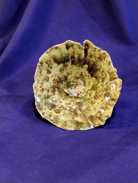 Hand Pulled Fluted Vase