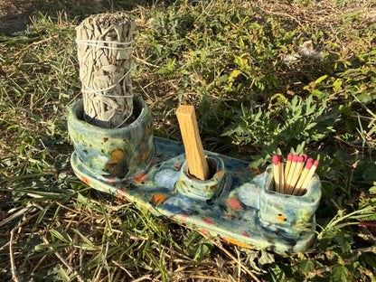 Sage & Palo Santo Holder