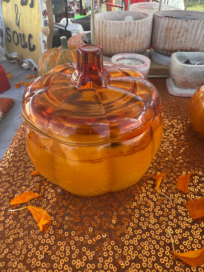 Organic Pumpkin Candle (Sparkly Wax)