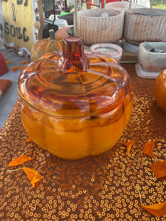 Organic Pumpkin Candle (Sparkly Wax)